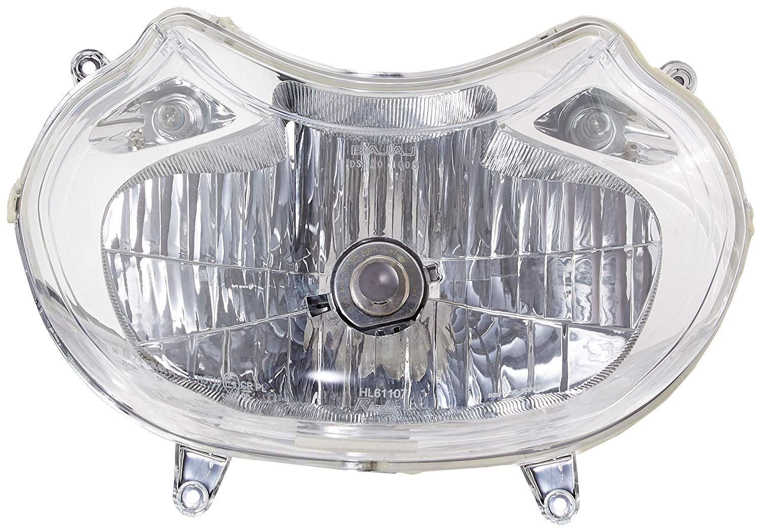 Uno Minda CR-017-HLA-WB HEAD LIGHT WITH WIRE & BULB FOR DISCOVER-125